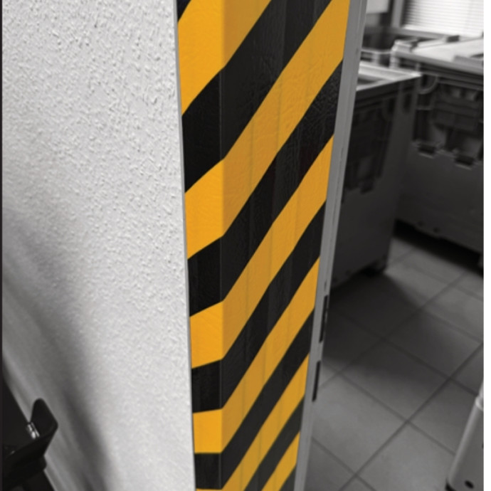 Protettore universale giallo/nero da 1m tipo "U"