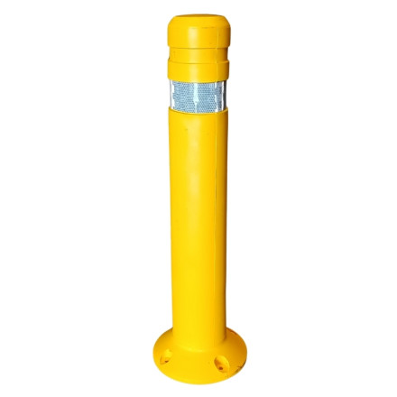Flexible bollard with a 90º flat head. Available in different sizes and colors.