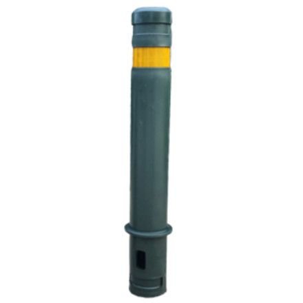Flexible fixed 90º bollard with flat head 800xØ110. Different colors.