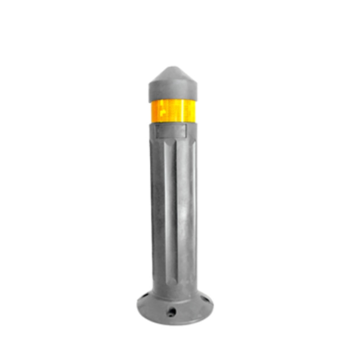 Flexible bollard with a 90º pointed head. Available in different sizes and colors.