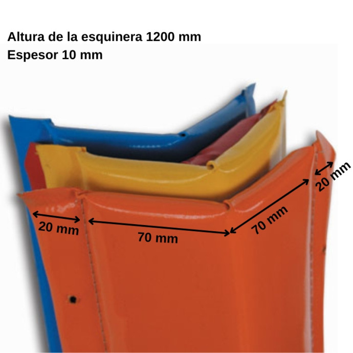 Protezione angolare esterna 90x90x1200mm Spessore 10mm