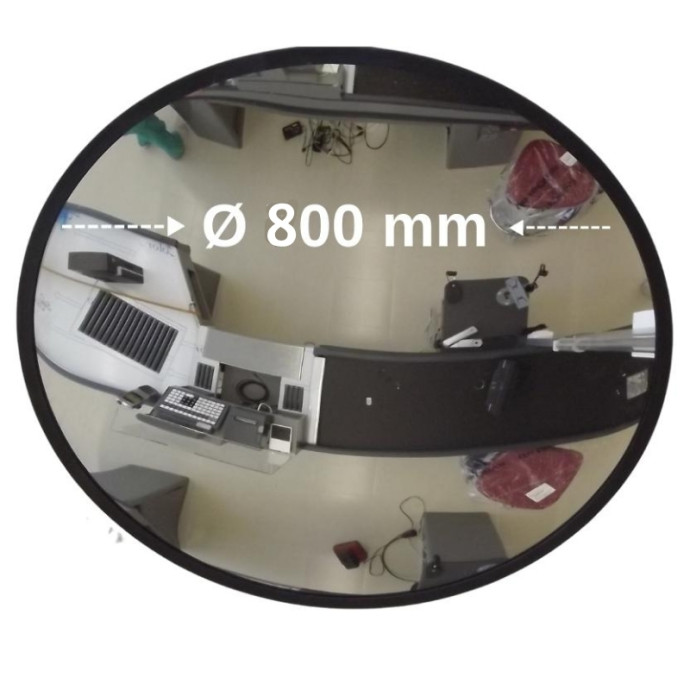Espejo convexo circular de interior Ø800mm