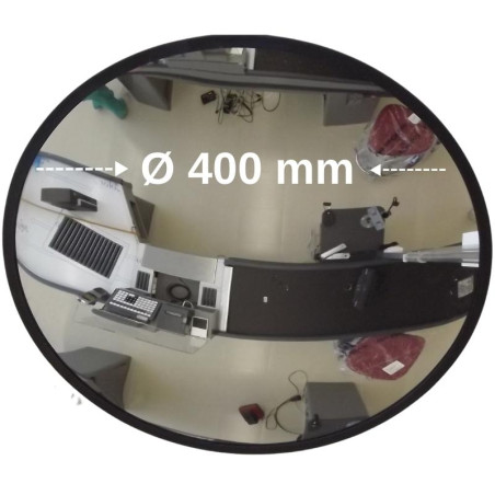 Espejo convexo circular de interior Ø400mm