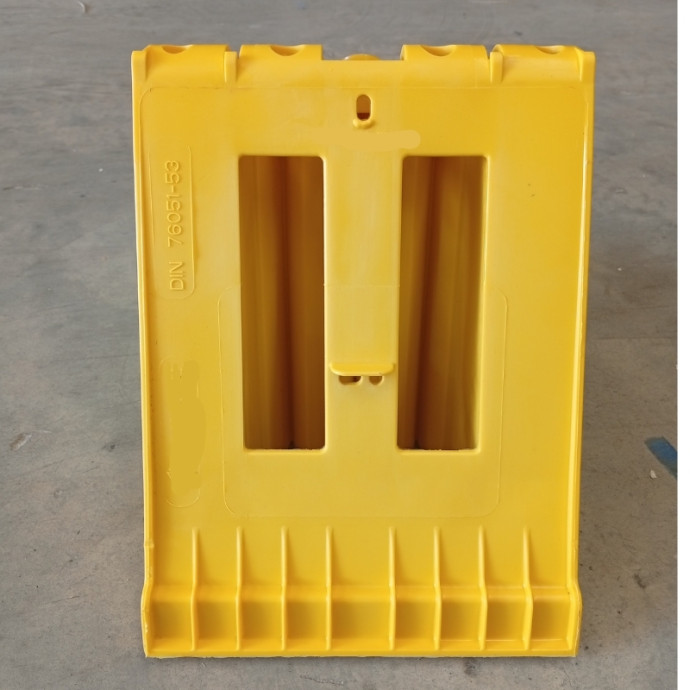 Calzo per ruote di camion, cuneo in PVC, 467x192x225mm