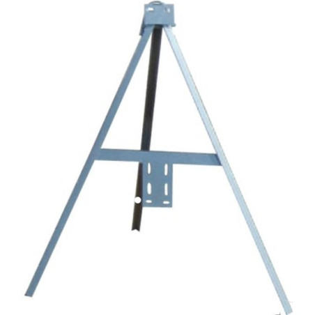 Tripé de aço zincado. 650x850mm