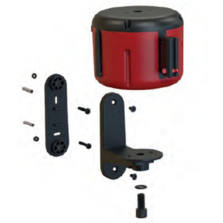 Ruban à mesurer extensible de 6 mètres avec boîtier en plastique. Disponible en plusieurs couleurs.