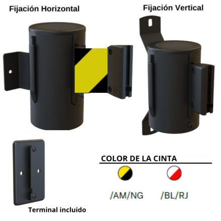 Fita métrica extensível de 3 metros com caixa metálica. Disponível em várias cores.