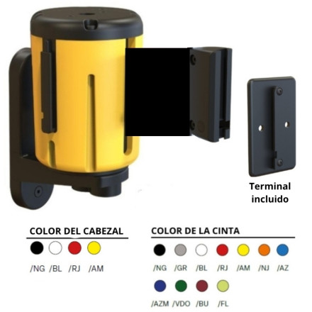 3-meter retractable tape measure with a plastic casing. Available in various colors.