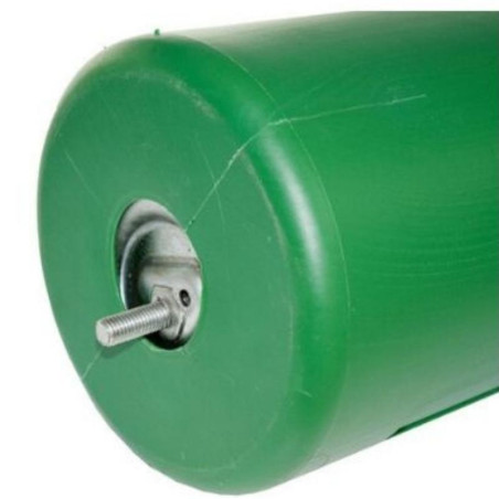 Hito H-75 fixo verde com faixas refletoras nível 2