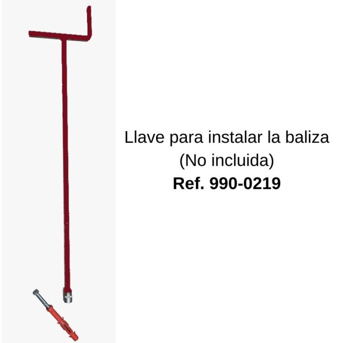 Hito H-75 fixo verde com faixas refletoras nível 2