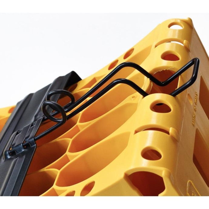 Supporto metallico per Cuneo giallo GRANDE per camion