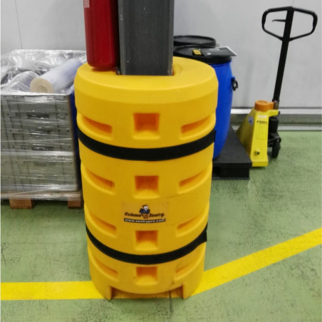 Protecteur de colonnes jusqu’à 500 x 500 mm. Ø 960 x hauteur 1070 mm.