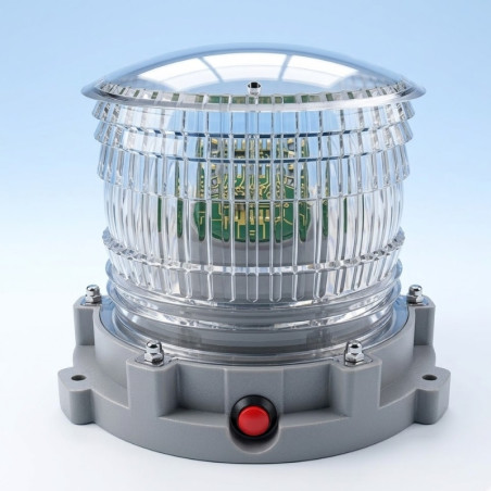 Baliza solar con 16 leds para aeropuerto