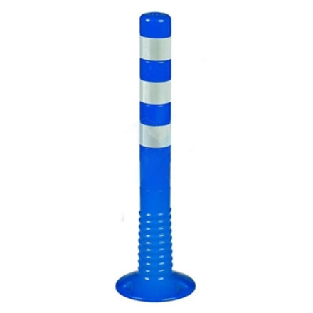 Paletto blu flessibile da avvitare, 750xØ80