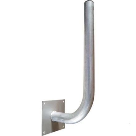 Galvanized steel wall mount for mirrors