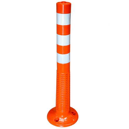 Flexible orange post for screwing, 750xØ80