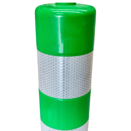 Poste Verde flexible para atornillar, 750xØ80mm