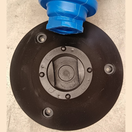 Hito H-75 flexible blue polyethylene with base.