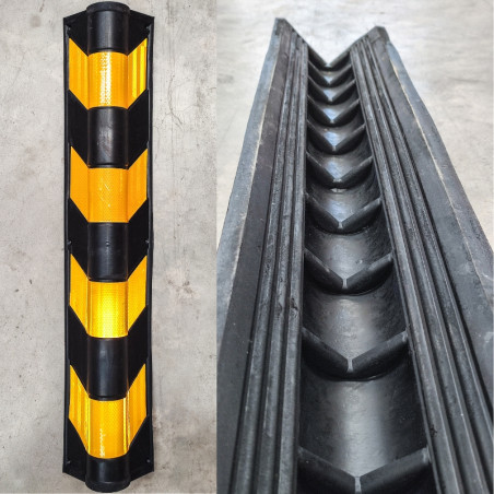Corner protector with ROUNDED vertex 800x100+100x25mm