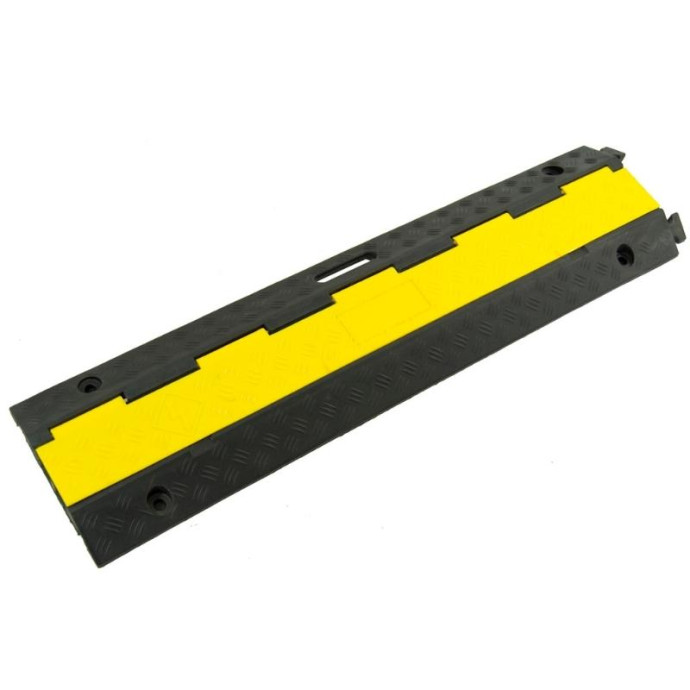 Cable duct with 2 channels, 970x240x40mm