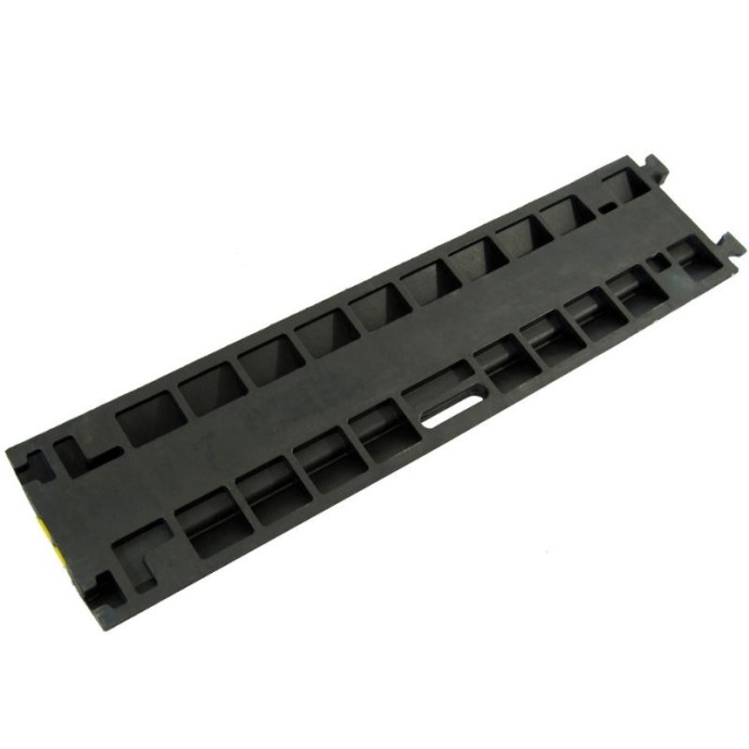 Cable duct with 2 channels, 970x240x40mm