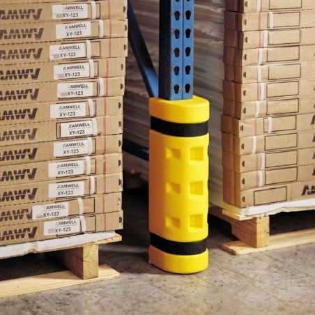 Protection de montant de rayonnage pour montants jusqu’à 103 mm