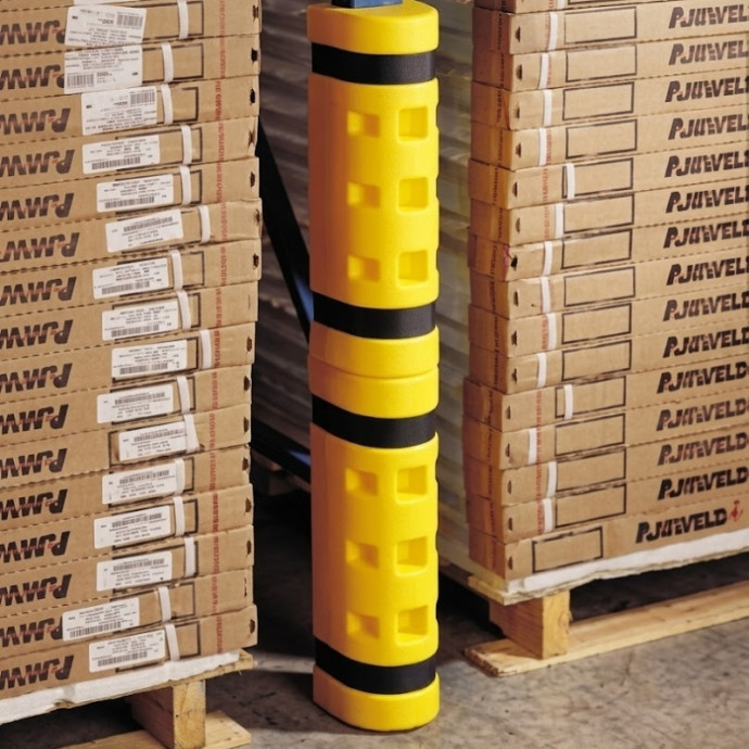 Protection de montant de rayonnage pour montants jusqu’à 103 mm