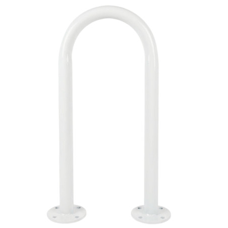 Fourche avec bases. Blanche. 900 x 400 x 2 mm.