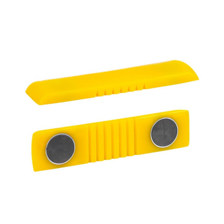 Protector carretillas Poliuretano flexible 452x100x50 mm.
