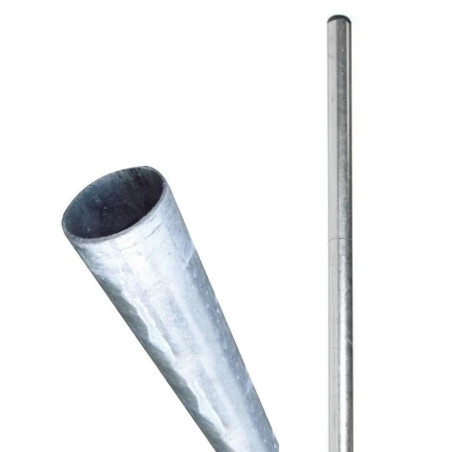 Supporti per specchi e segnali stradali con diverse misure e fissaggi.