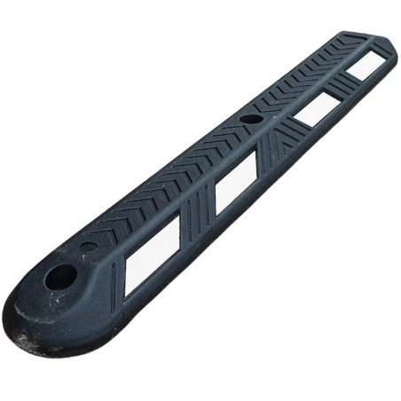 Separador de carril bandas blancas, 1000x130x50mm