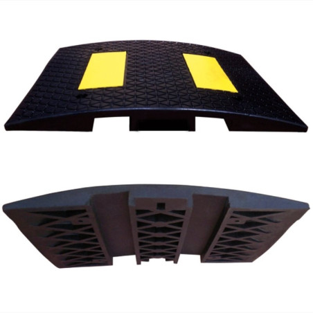 Speed bump and cable protector