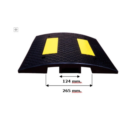 Speed bump and cable protector