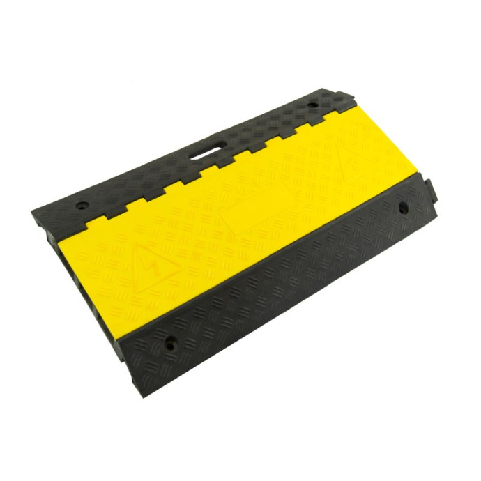 Cable protector 3 channels, 900x500x70mm
