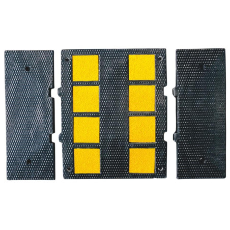 Rubber central berm. 500x600x30mm.