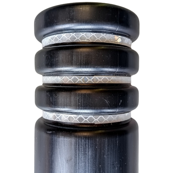 Pilona fija flexible de polietileno, 520xØ120mm