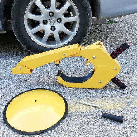 Wheel clamp lock for wheels starting at 330mm