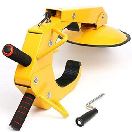 Wheel clamp lock for wheels starting at 330mm
