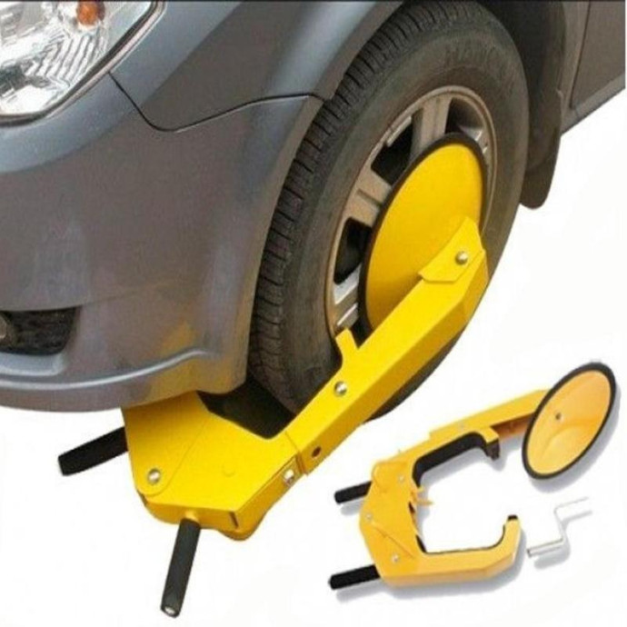 Wheel clamp lock for wheels starting at 330mm