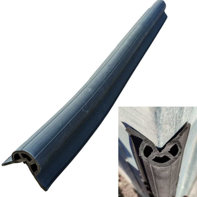 Reinforced TPE-PVC corner guard 1000x65+65 mm