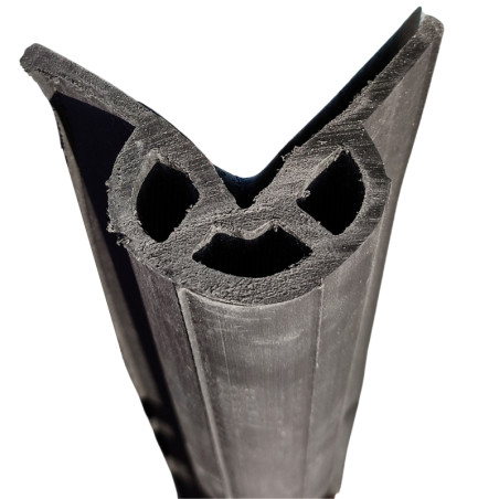 Canto reforçado de TPE-PVC 1000x65+65 mm