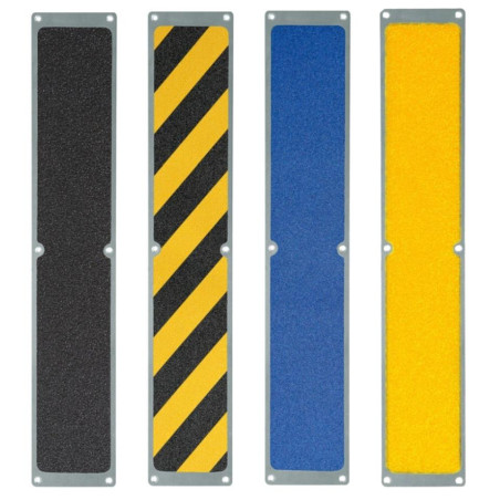 Plancha aluminio antideslizante. 635x115mm. Color: Negro