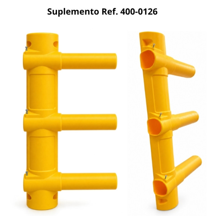 Protector universal de polietileno columna 4 lados 70 cm 