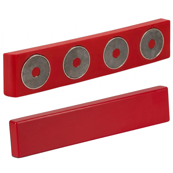Protector para cargas en carretilla. 105x495mm. Rojo